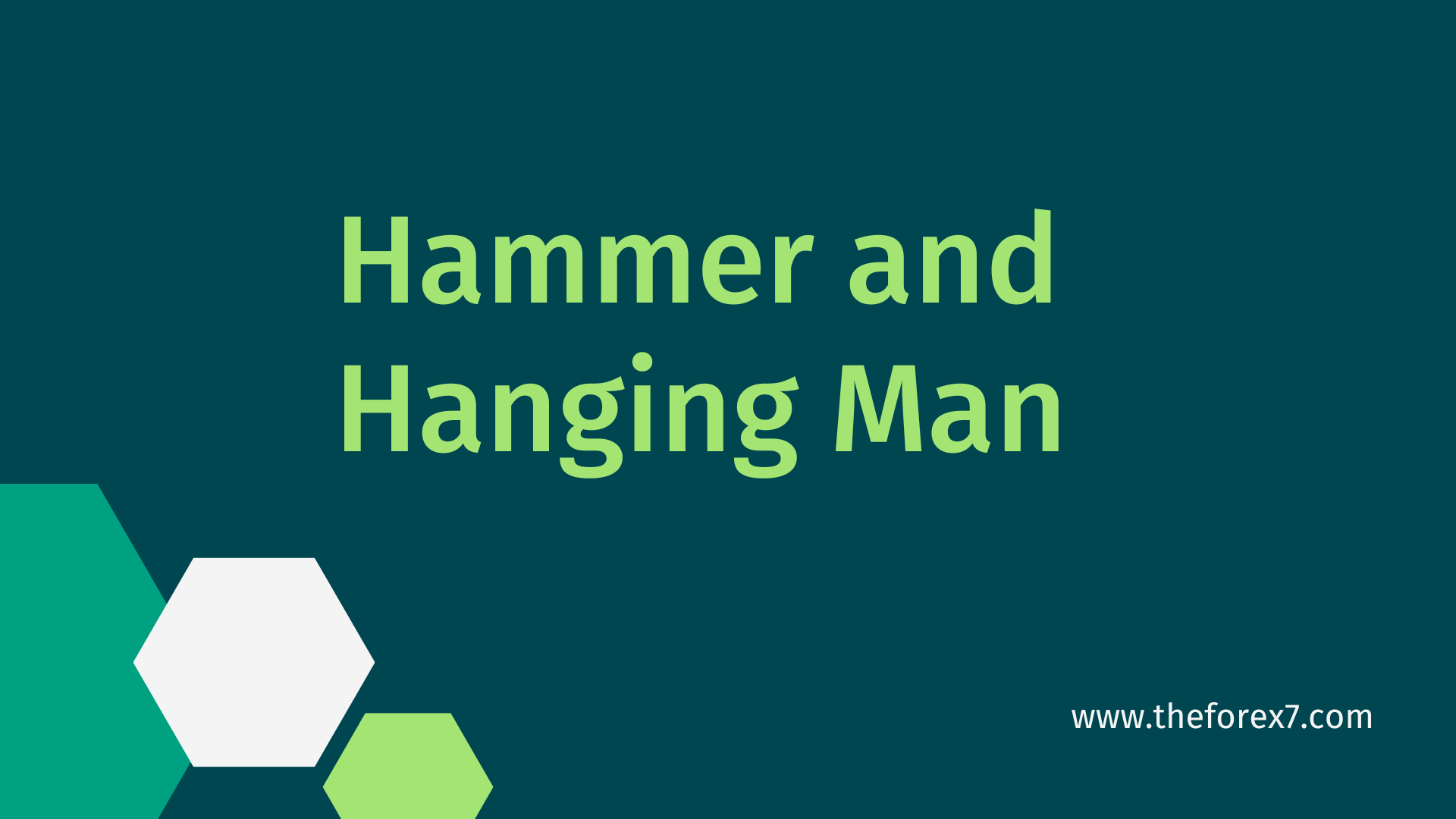 Learn Hammer and Hanging Man Candlestick Patterns