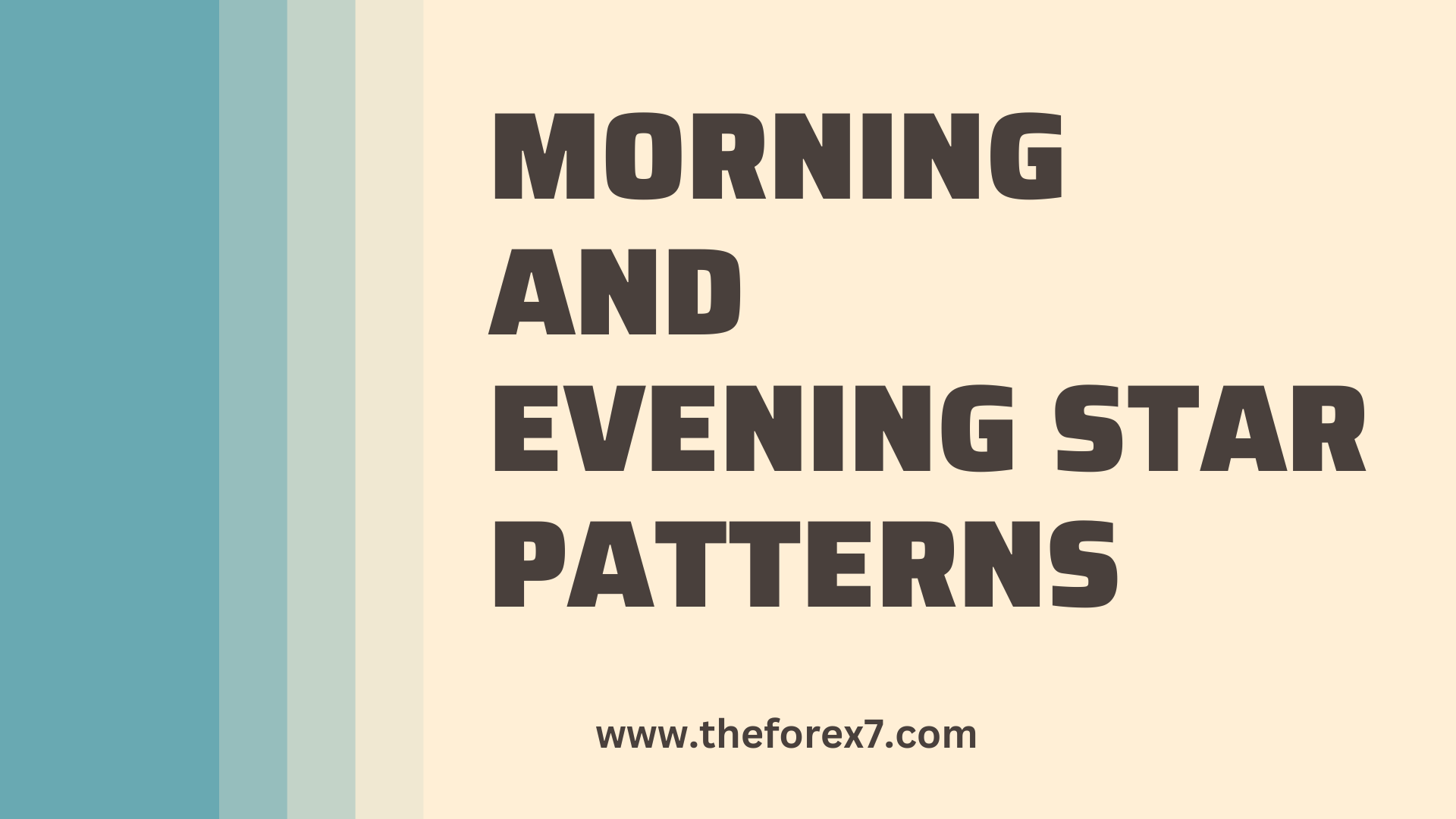 How to Use Morning and Evening Star Candlestick Pattern in Trading
