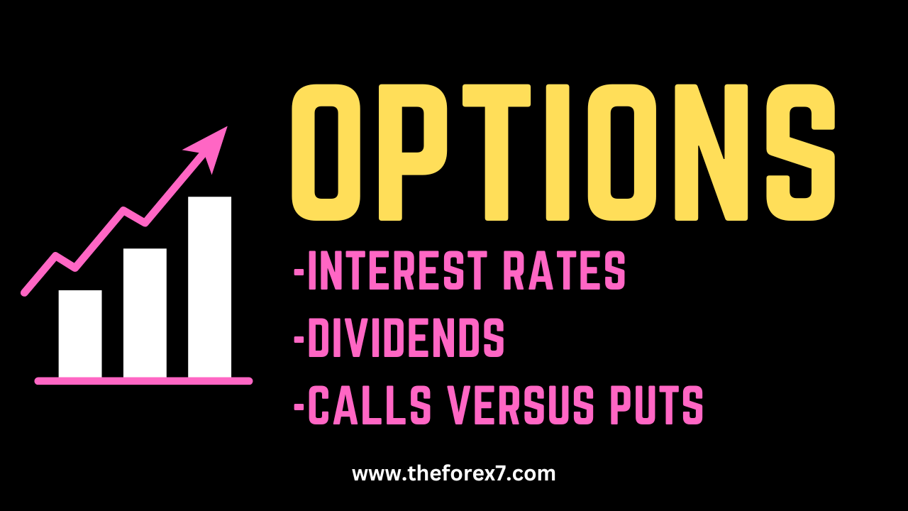 How to Trade Options: Interest Rates, Dividends, Calls Versus Puts