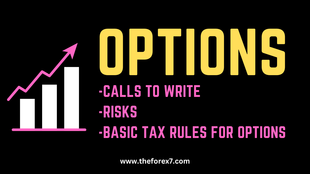 Options Trading: Calls to Write, Risks, Basic Tax Rules for Options