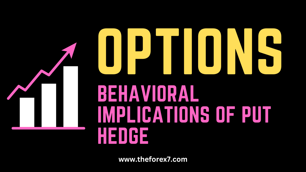 Options Trading: Behavioral Implications of Put Hedge