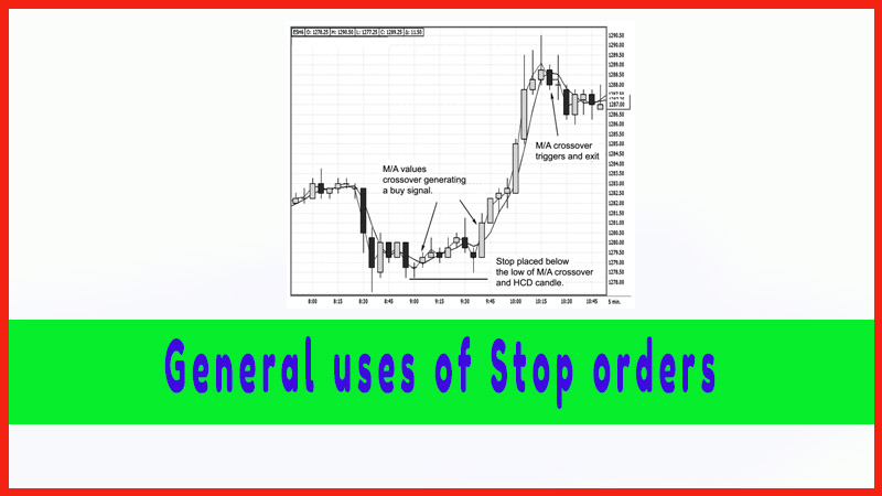 General uses of Stop orders